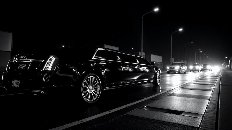 Luxury black car service operating in Macon, 