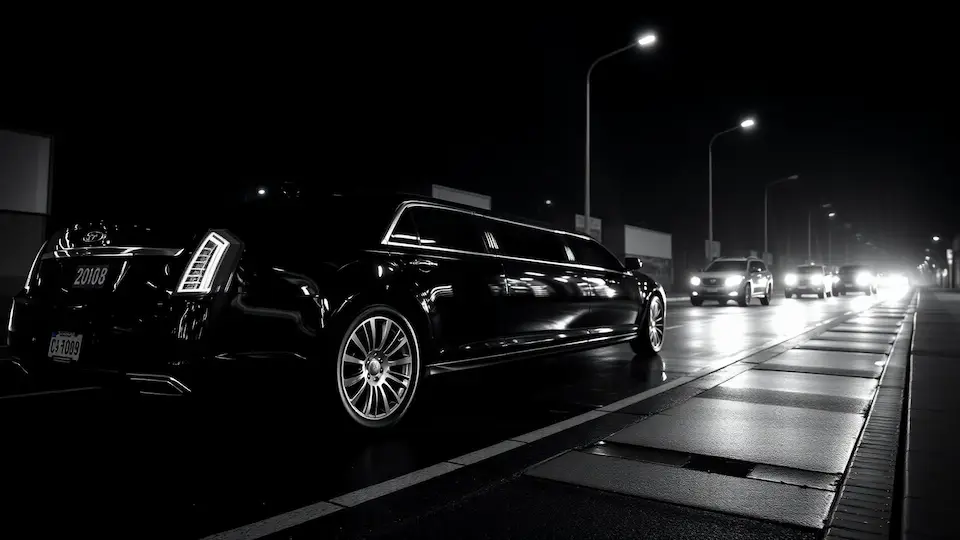 Luxury black car service operating in Atlanta, 